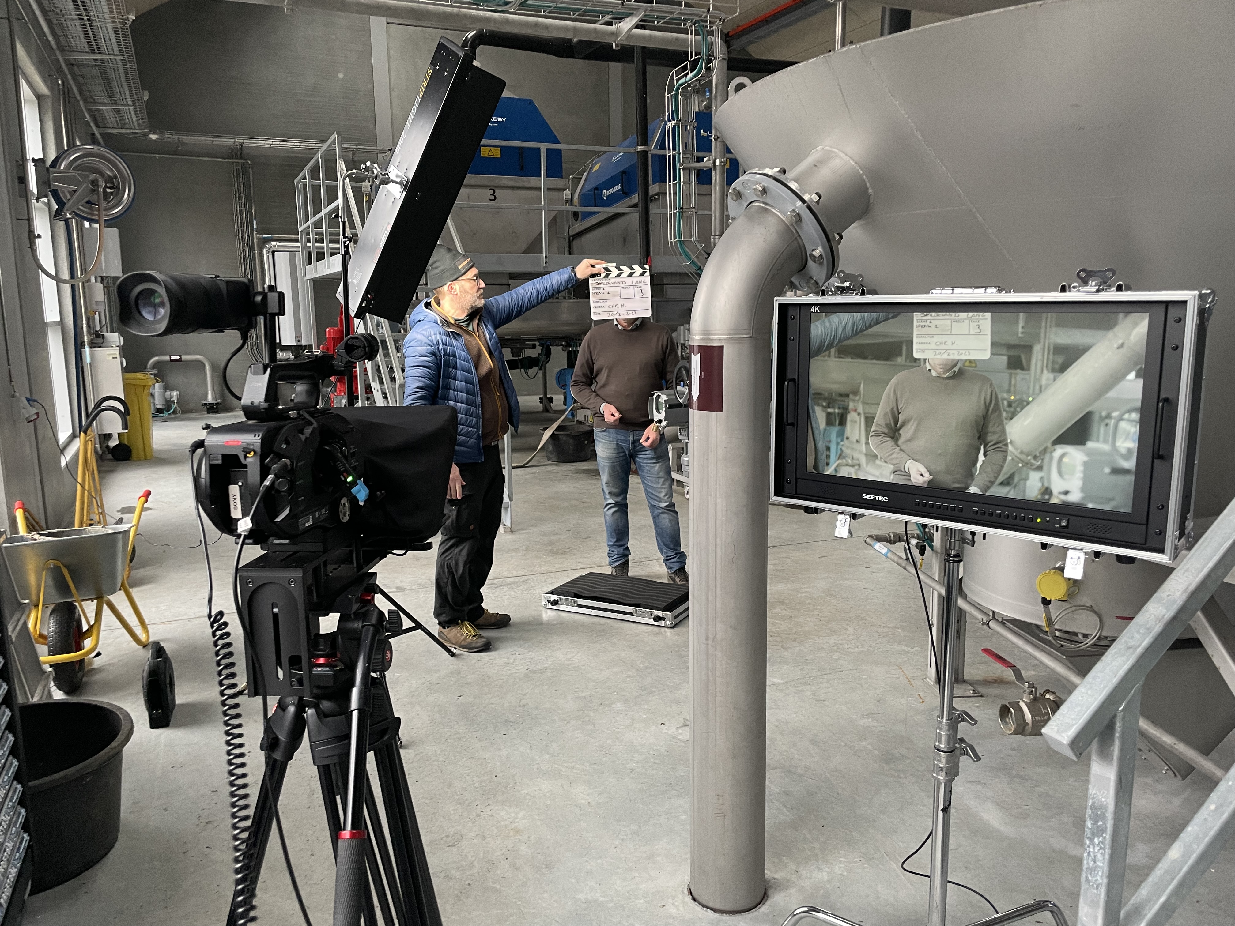 Bag kulisserne - reklamefilm med naturscener