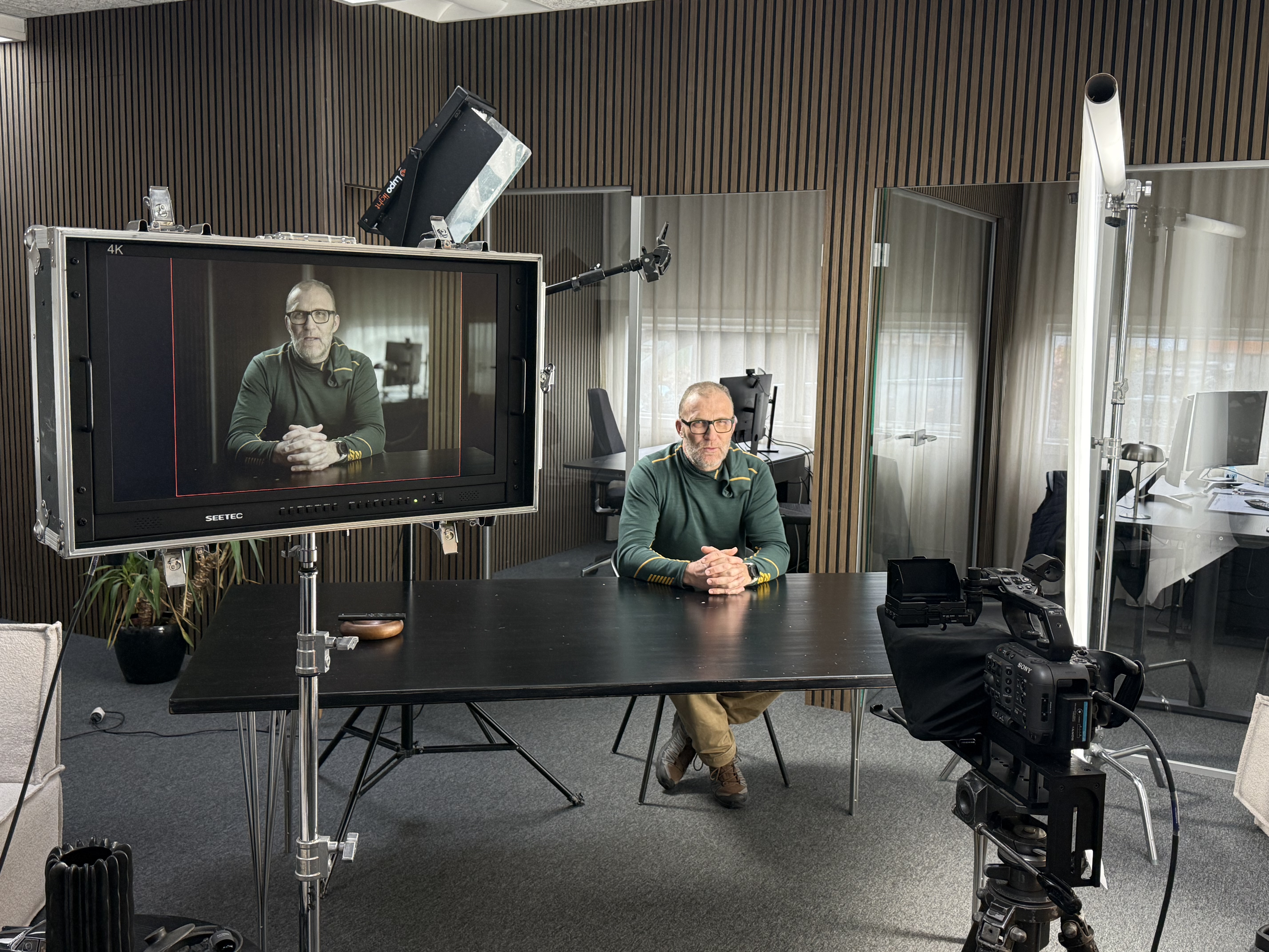 Behind the scenes - kreativt layout produktkampagne