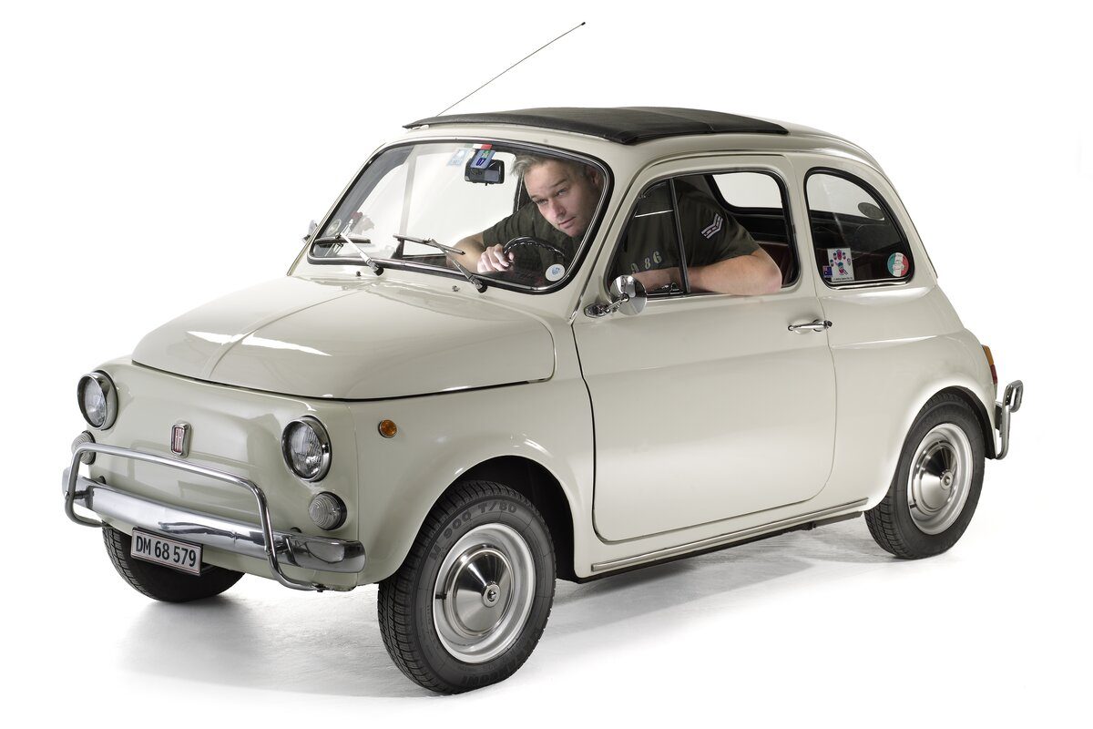 Bilfoto - Autopartner Fiat 500 reklamefotografi